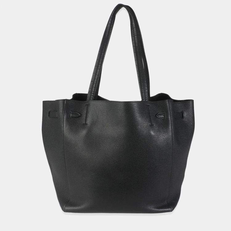 مملوكة مسبقًا Celine Black Calfskin Phantom Cabas Tote
