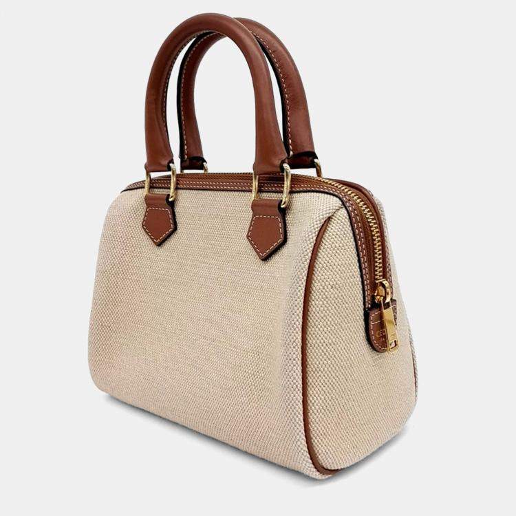 Pre Owned Celine Quirk Triumph Boston Bag Small