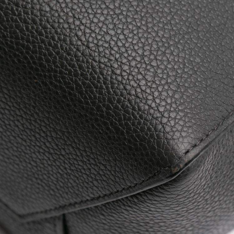Pre Owned Celine Brown Small Soft Grained Calfskin Seau Sangle Shoulder Bag