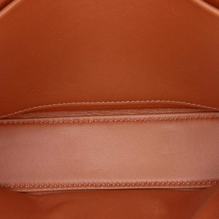Pre Owned Celine White Triomphe Coated Canvas Claude Shoulder Bag
