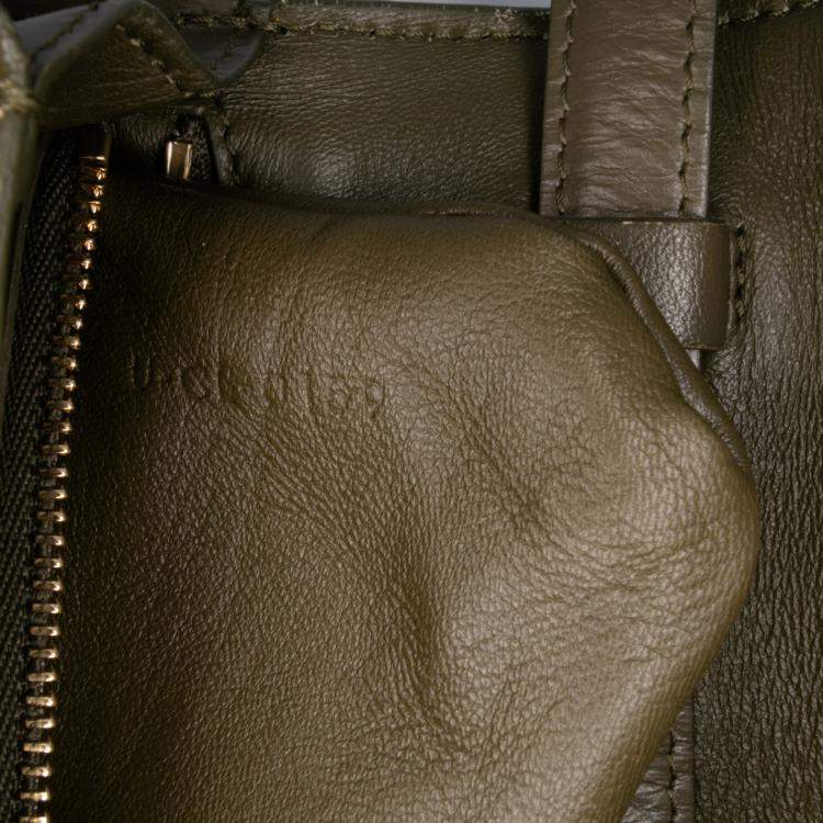 Pre Owned Celine Brown Small Calfskin Classic Box