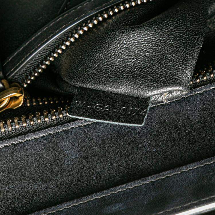 Pre Owned Celine Multicolor Micro Leather Luggage Tote