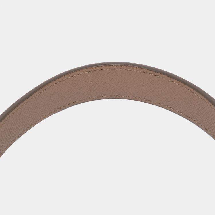 Pre Owned Celine Brown Micro Grained Calfskin Belt Bag