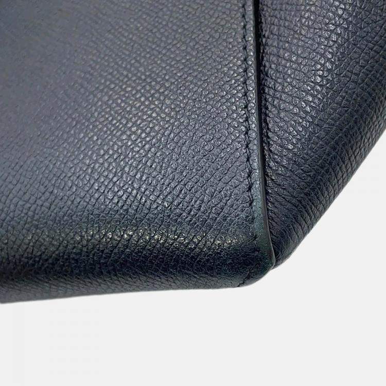 Pre Owned Celine Belt Bag Navy Leather Size Mini