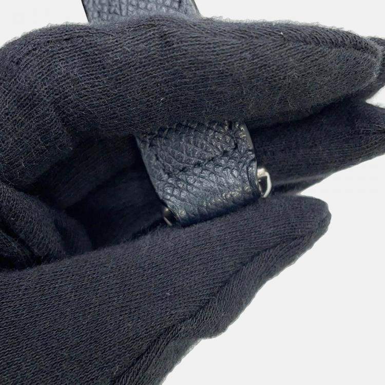 Pre Owned Celine Belt Bag Navy Leather Size Mini