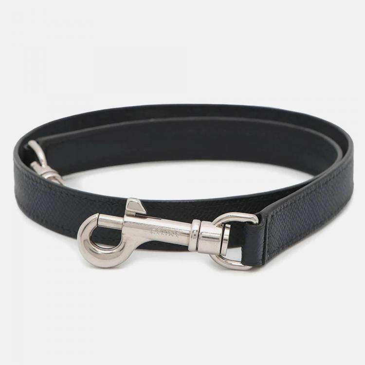Pre Owned Celine Belt Bag Navy Leather Size Mini