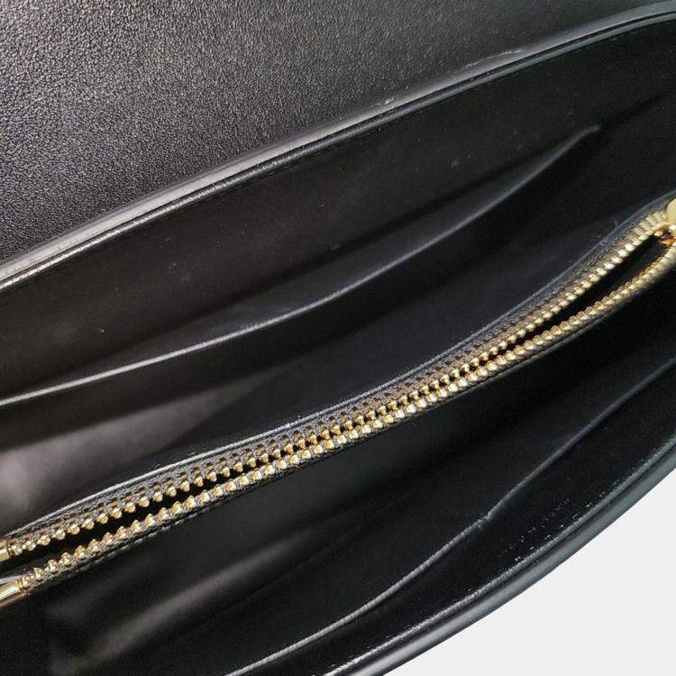 Pre Owned Celine Black Leather Nino Bag Medium