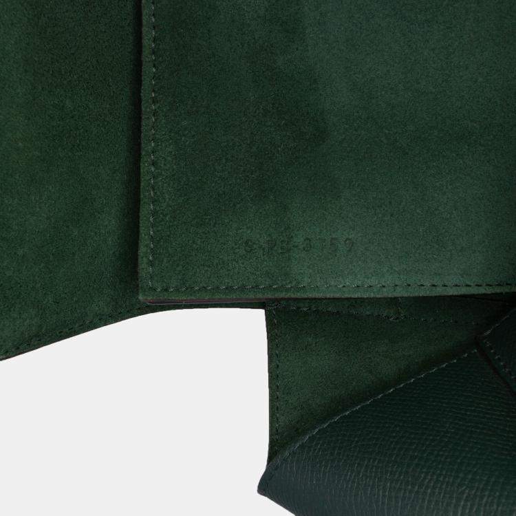 مملوكة مسبقًا Celine Green Micro Grained Calfskin Belt Bag