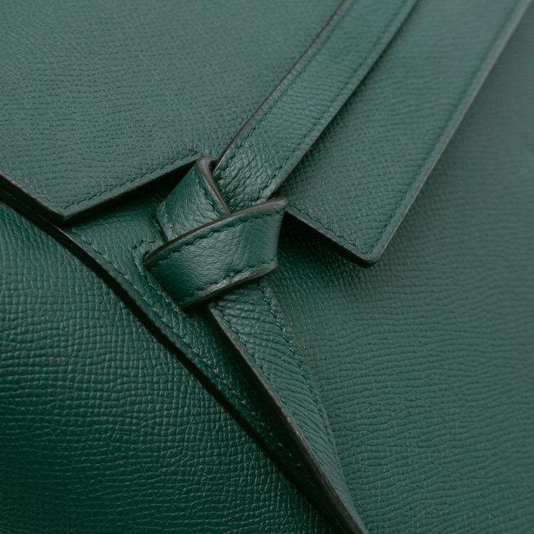 مملوكة مسبقًا Celine Green Micro Grained Calfskin Belt Bag