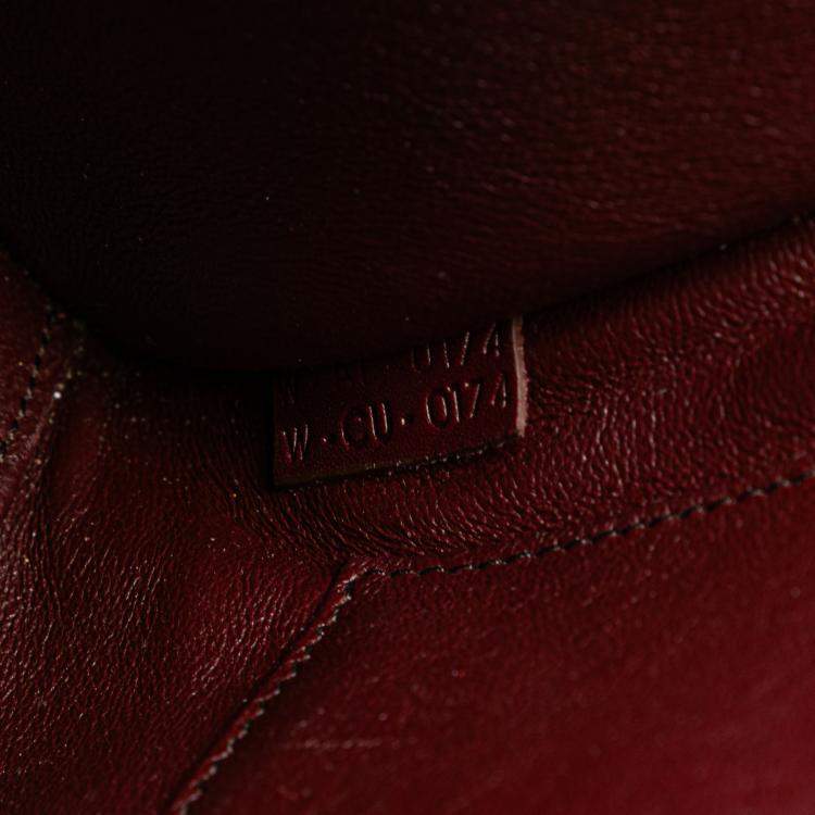 Pre Owned Celine Orange Red Nano Bicolor Suede and Calfskin Luggage Tote