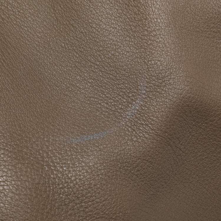 Pre Owned Celine Etoupe Leather Large Phantom Luggage Tote