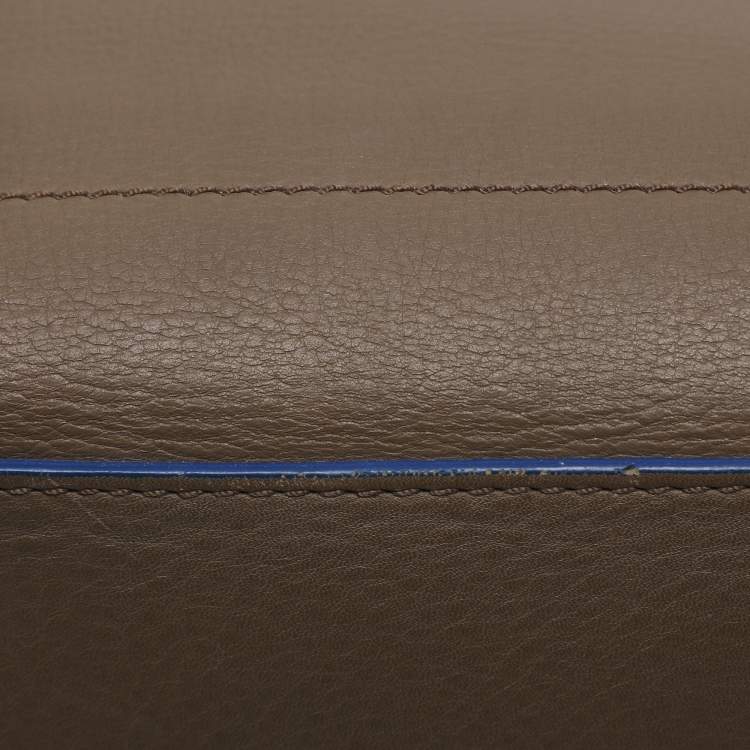 Pre Owned Celine Etoupe Leather Large Phantom Luggage Tote