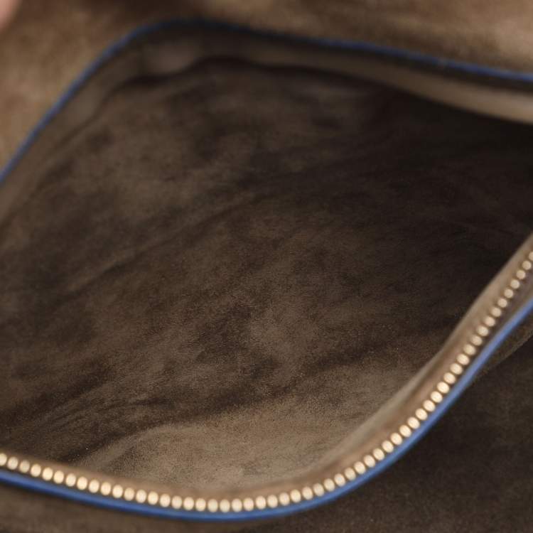 Pre Owned Celine Etoupe Leather Large Phantom Luggage Tote