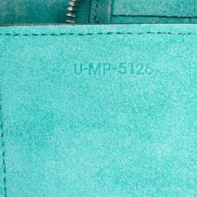 Pre Owned Celine Green Micro Grained Calfskin Belt Bag