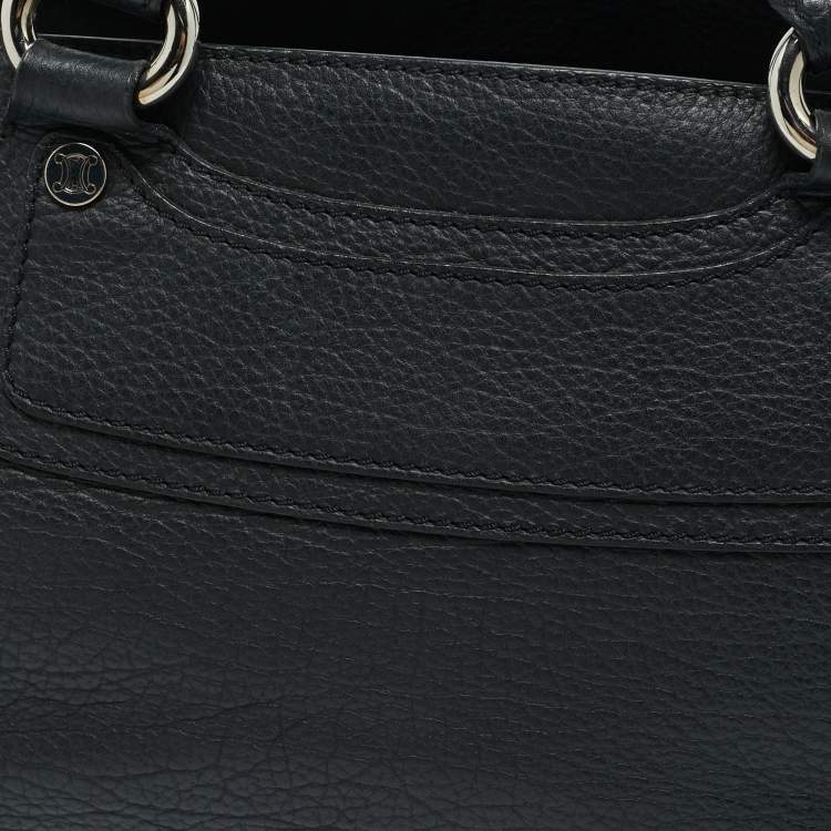 Pre Owned Celine Black Leather Boogie Tote
