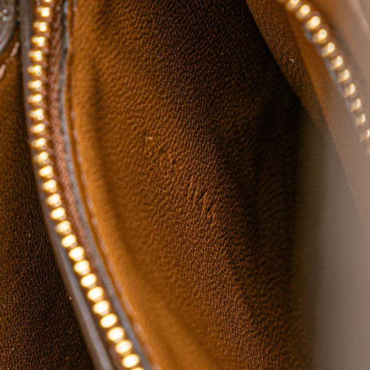 Pre Owned Celine Brown Medium Calfskin Classic Box