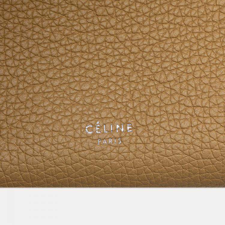Pre Owned Celine Brown Small Leather Big Bag