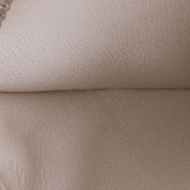 Pre Owned Celine White Medium Calfskin Classic Box