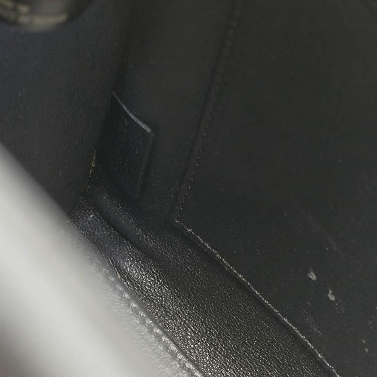 Pre Owned Celine Tricolor Leather Nano Luggage Tote