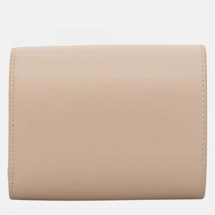 Pre Owned Celine Small Flap Wallet Triomphe Wallet
