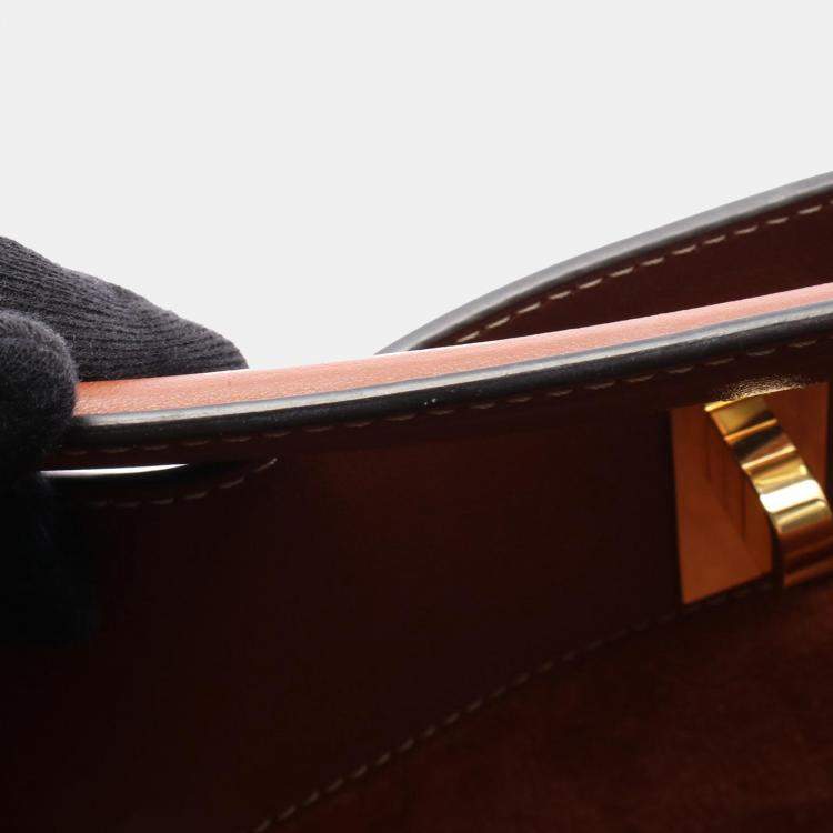 Pre Owned Celine Brown Leather Teen Bucket 16