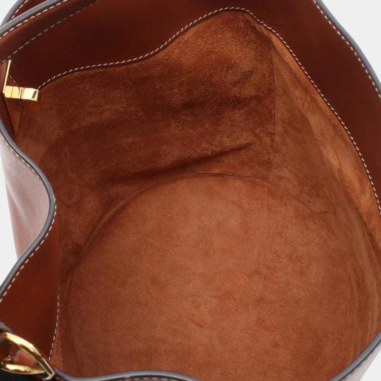 Pre Owned Celine Brown Leather Teen Bucket 16