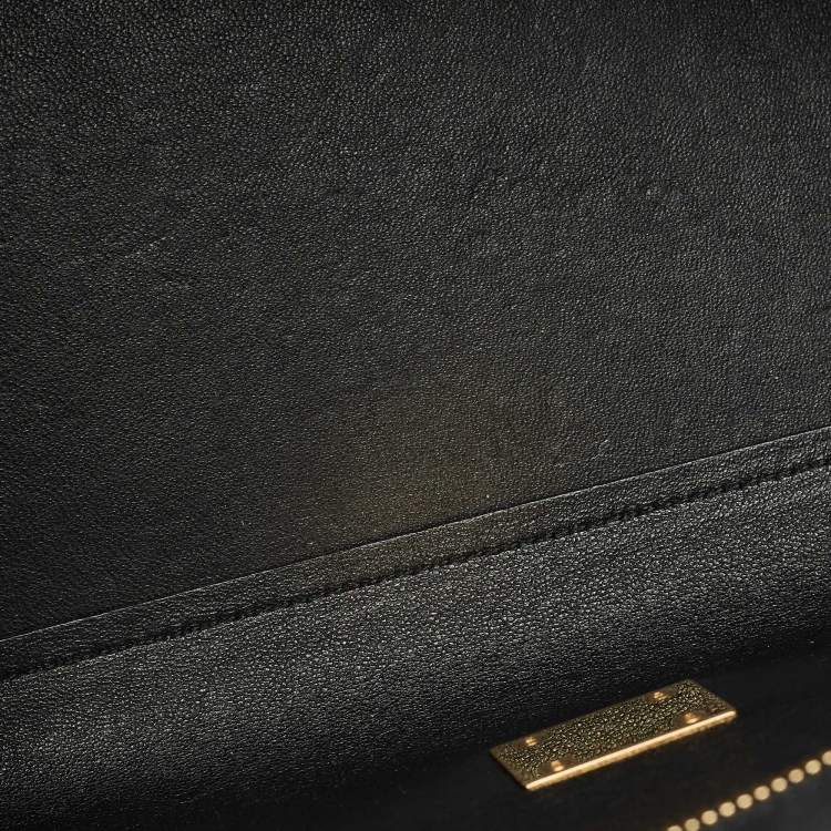 Pre Owned Celine Tricolor Leather and Nubuck Mini Trapeze Top Handle Bag