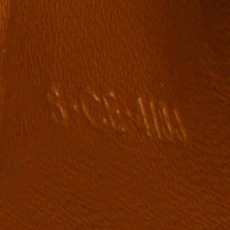 Pre Owned Celine Brown Small Calfskin Classic Box