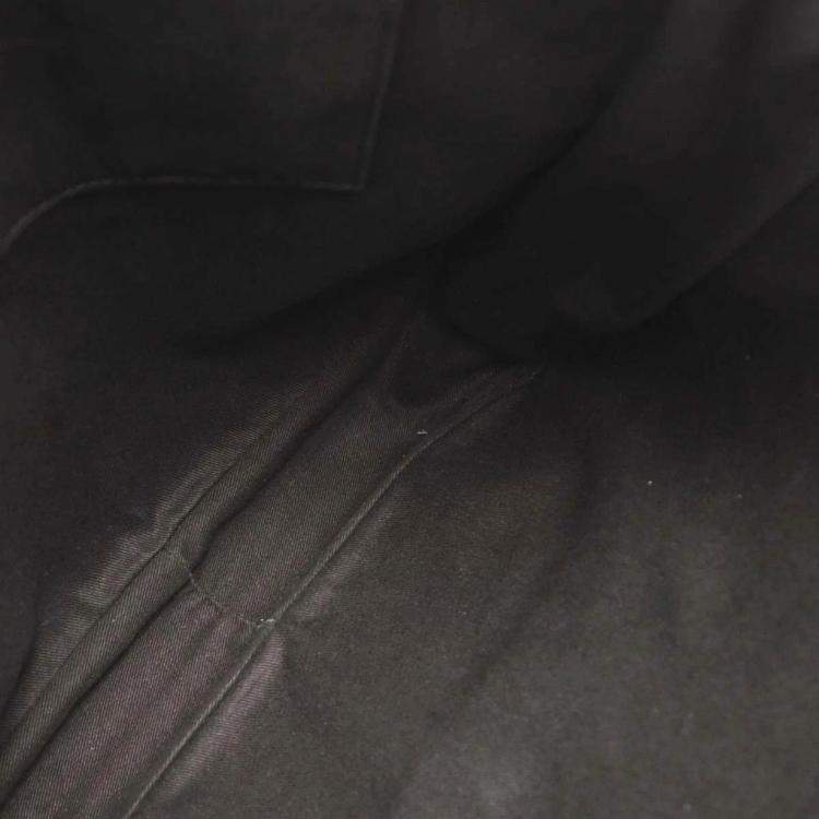 Pre Owned Celine Black Canvas, Leather Macadam Tote