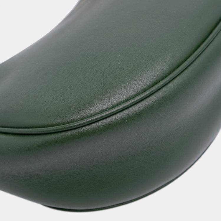 Pre Owned Celine Green Leather Ava Shoulder Bag