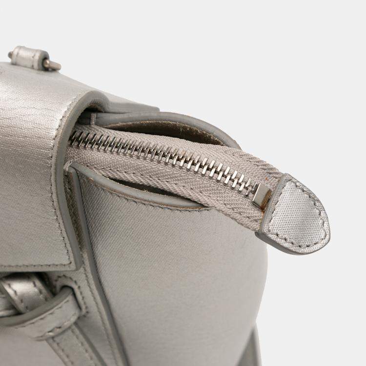 Pre Owned Celine Nano Laminated Calfskin Belt Bag