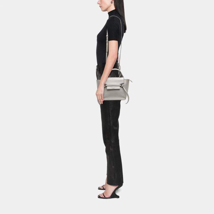 Pre Owned Celine Nano Laminated Calfskin Belt Bag