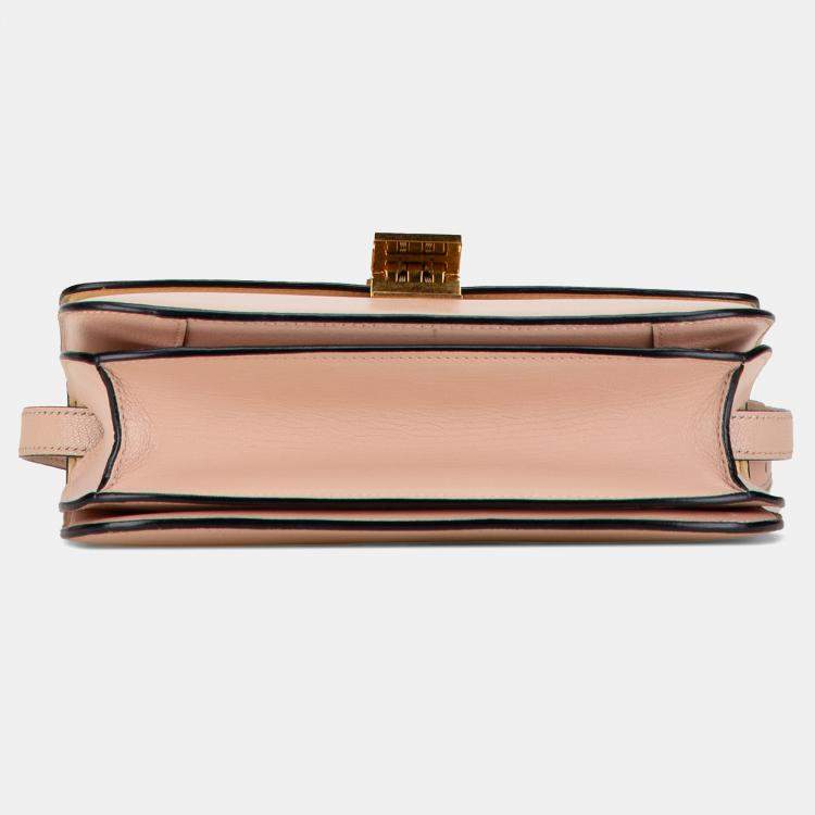Pre Owned Celine Pink Medium Calfskin Classic Box