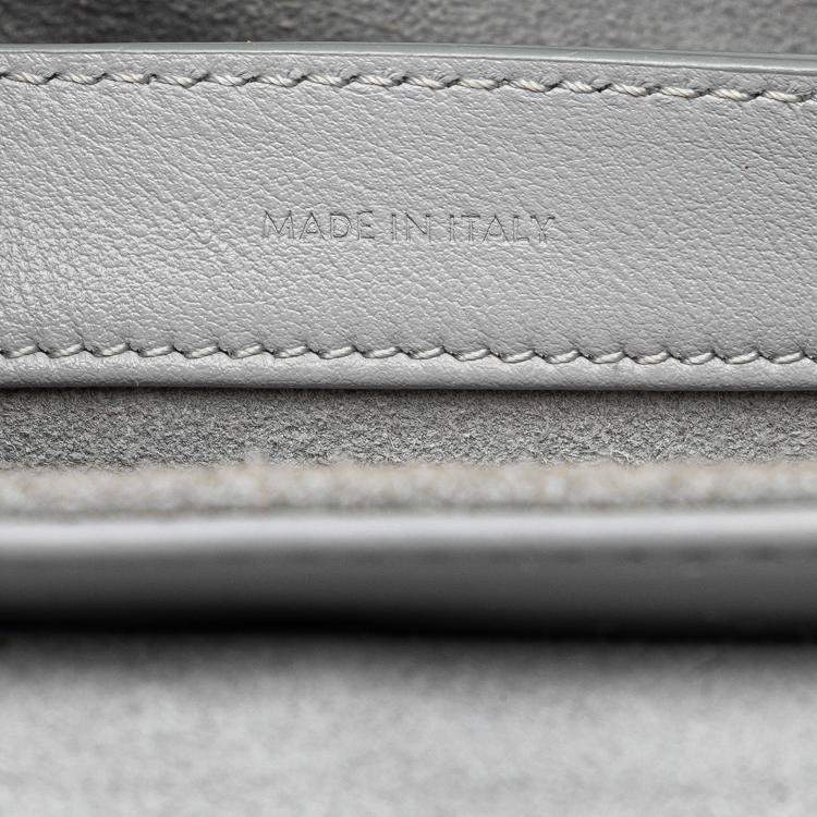 Pre Owned Celine Grey Teen Smooth Calfskin Soft 16 Crossbody