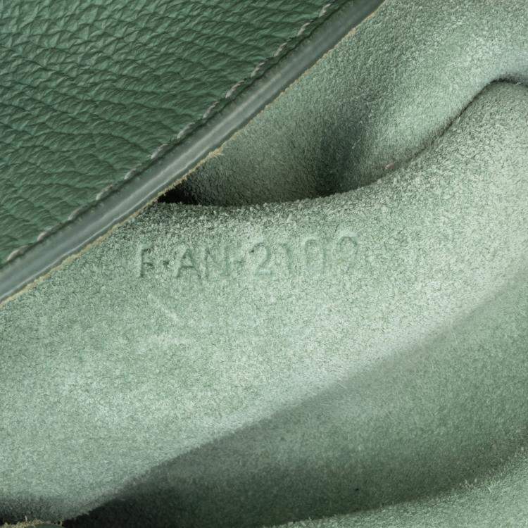 Pre Owned Celine Green Nano Big Bucket Bag