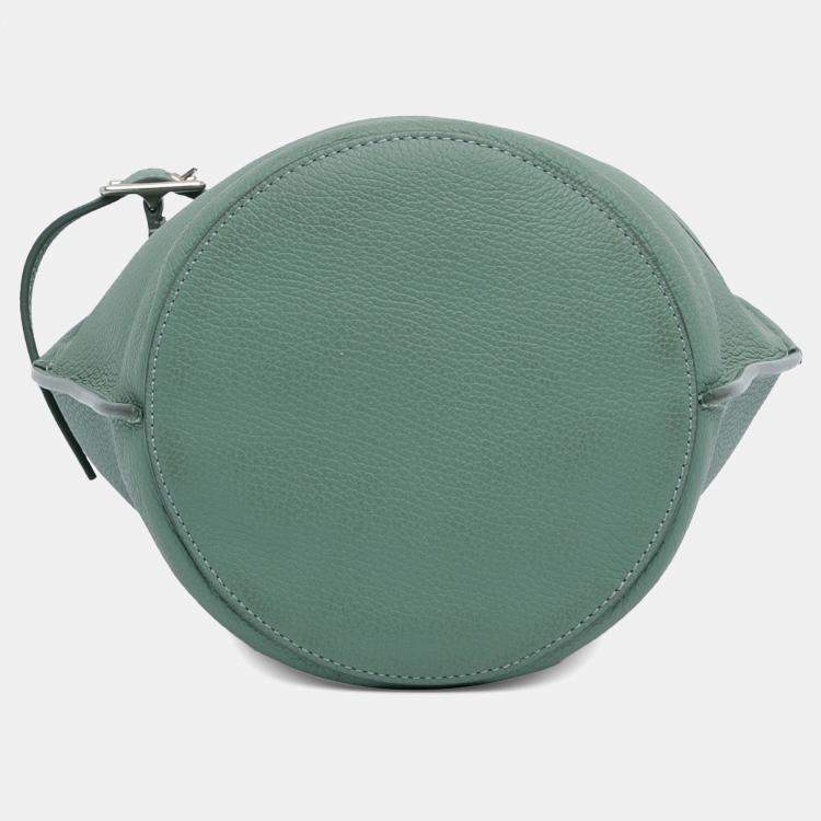 Pre Owned Celine Green Nano Big Bucket Bag
