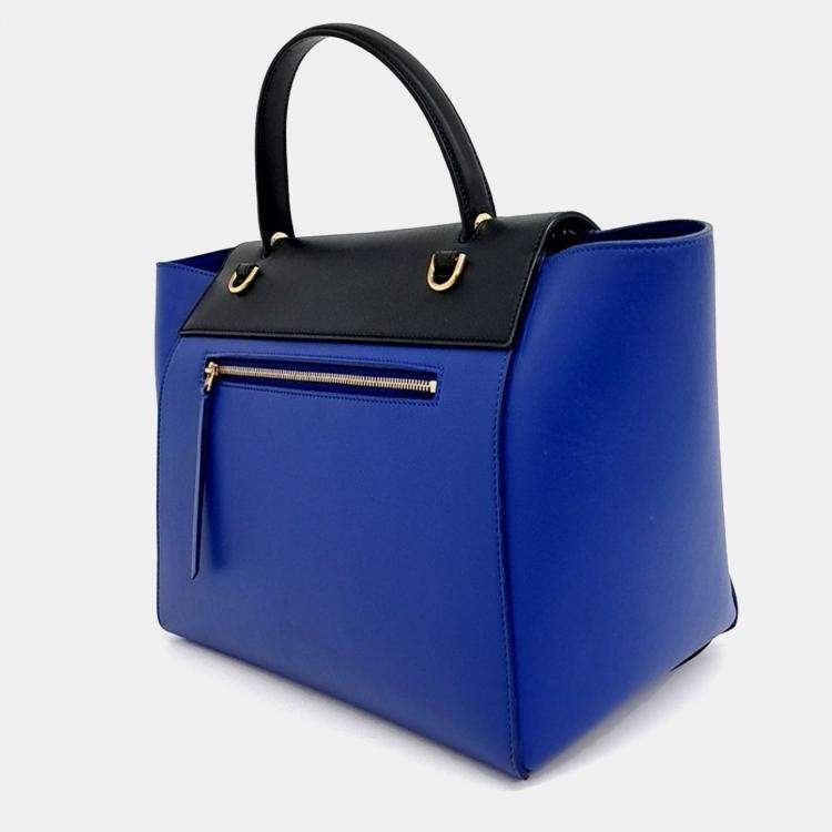 Pre Owned Celine Multicolor Leather belt bag mini