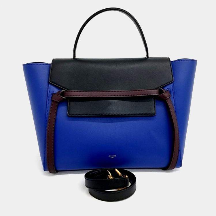 Pre Owned Celine Multicolor Leather belt bag mini