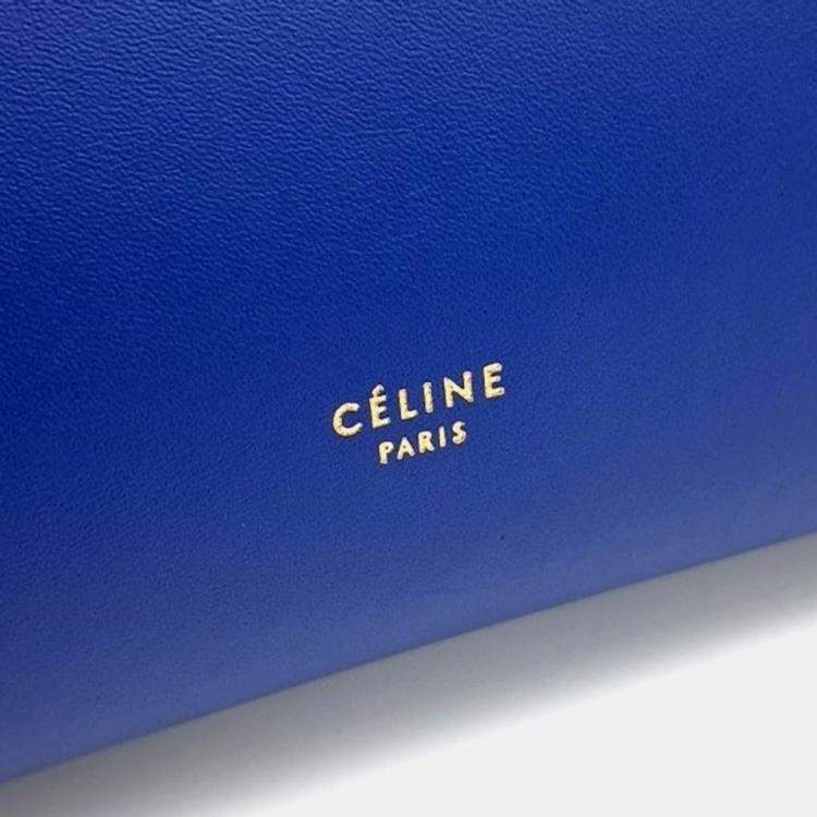 Pre Owned Celine Multicolor Leather belt bag mini
