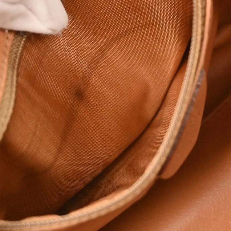 Pre Owned Celine Brown Macadam 2way Handbag