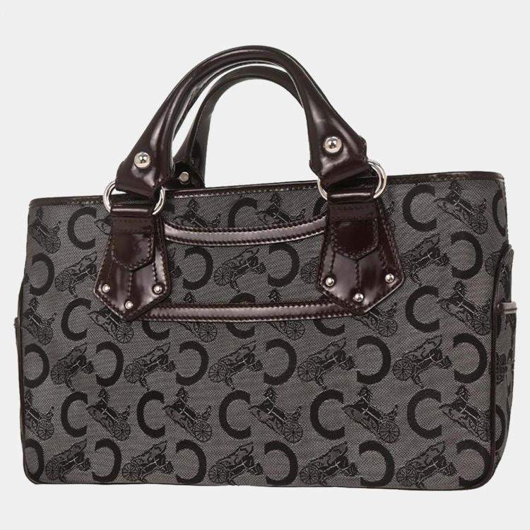 Pre Owned Celine Black Boogie Bag Handbag