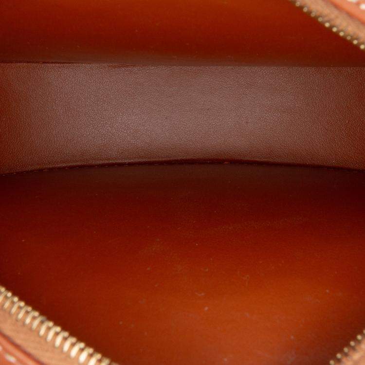 Pre Owned Small Calfskin Cuir Triomphe Oval Crossbody