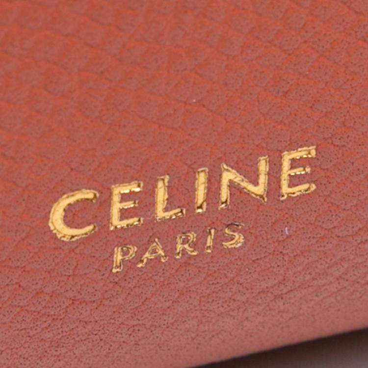 Pre Owned Celine Pico Grained Calfskin Belt Bag