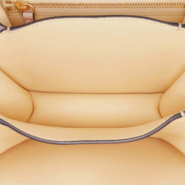 Pre Owned Celine Pink Small Liege Calfskin Classic Box