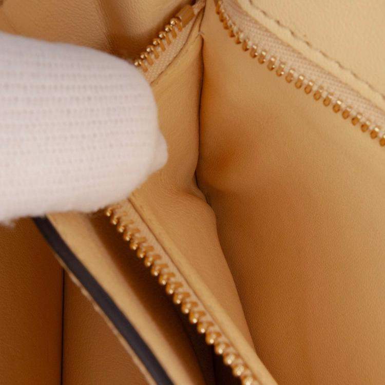 Pre Owned Celine Pink Small Liege Calfskin Classic Box