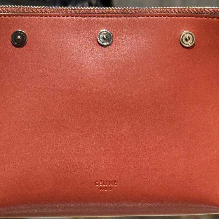 مملوكة مسبقًا حقيبة كلتش سيلين سيلور جلد العجل