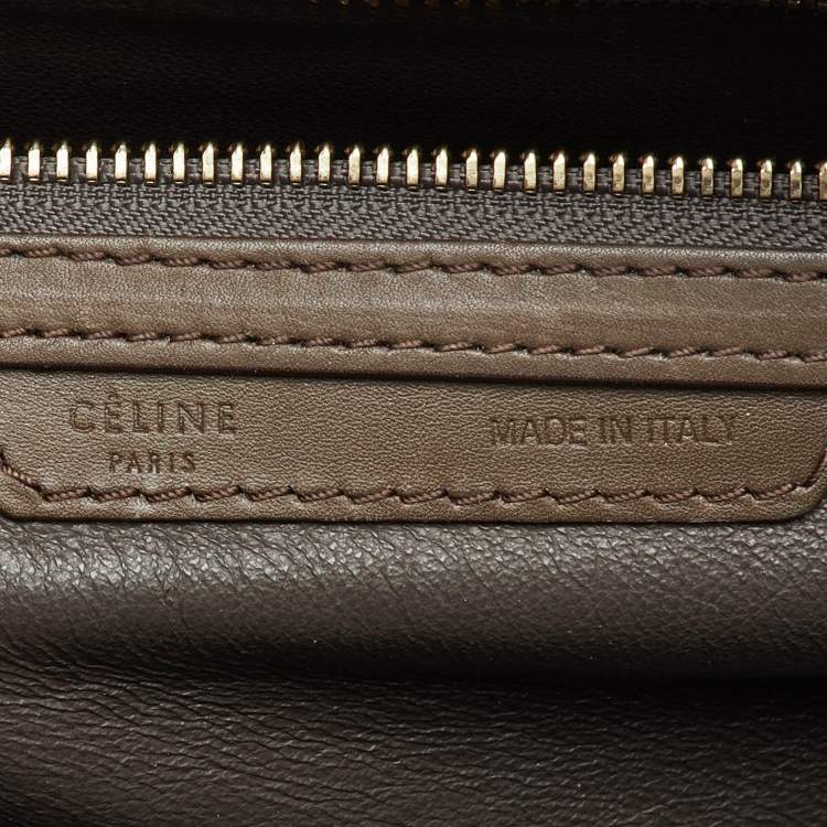 مملوكة مسبقًا Celine Multicolor Leather Mini Luggage Tote