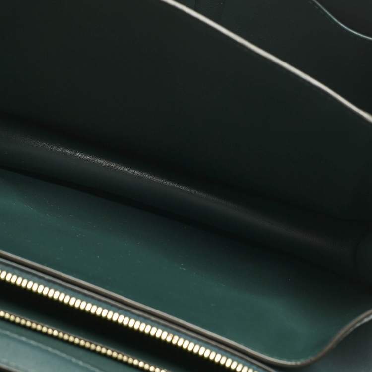 Pre Owned حقيبة كتف سيلين بوكس كلاسيك متوسطة جلد بني