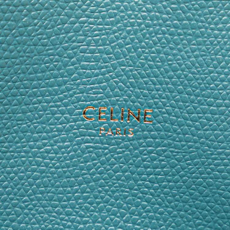 Pre Owned Celine Small Grained Calfskin Vertical Cabas Satchel