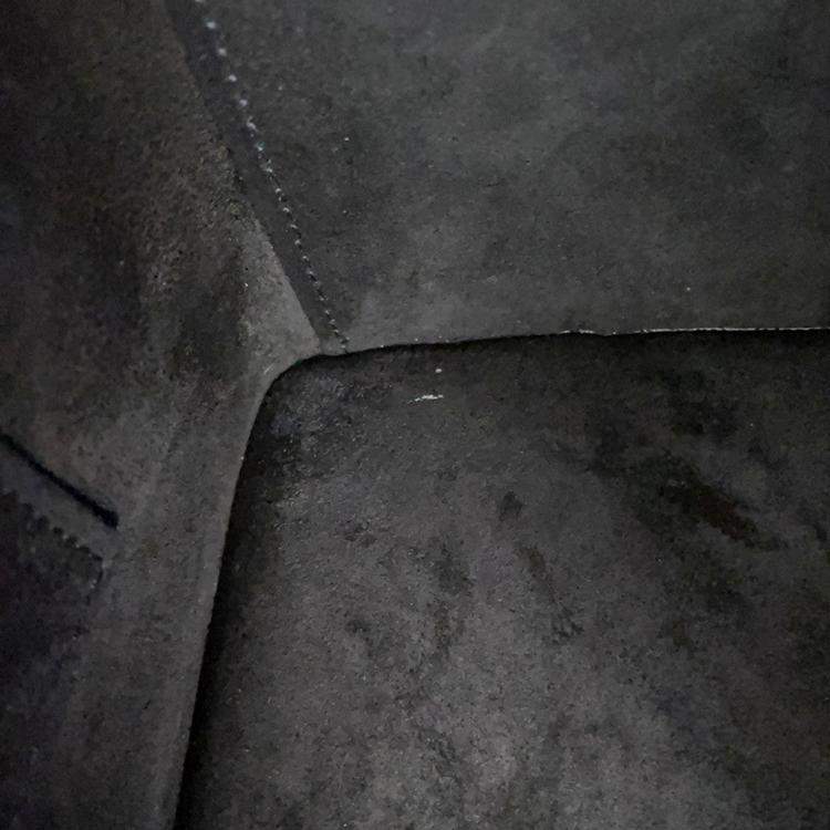 Pre Owned Celine Luggage Shopper Handbag Black Leather Size Micro